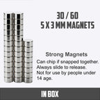 5mm X 3mm Neodymium Disc Magnets