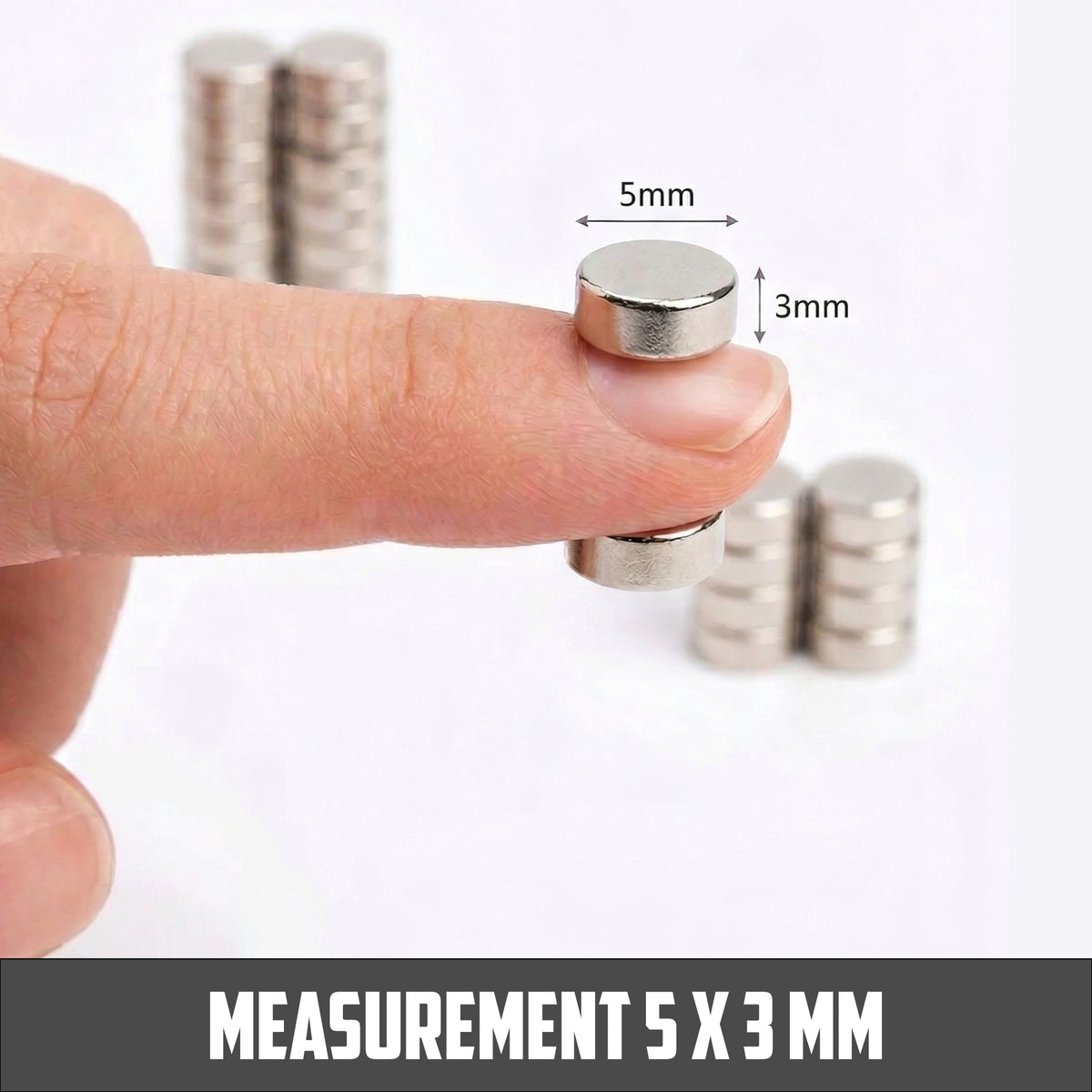 5mm X 3mm Neodymium Disc Magnets